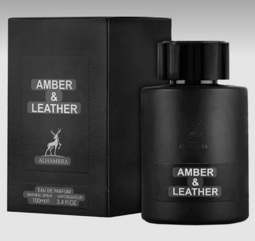عطر ادوپرفیوم الحمبرا مدل آمبر لدر حجم ۱۰۰ میلی