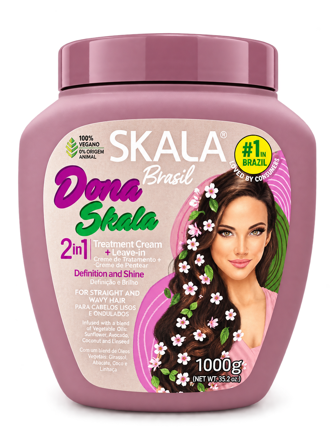 کرم موی اسکالا Dona Skala ۲ در ۱