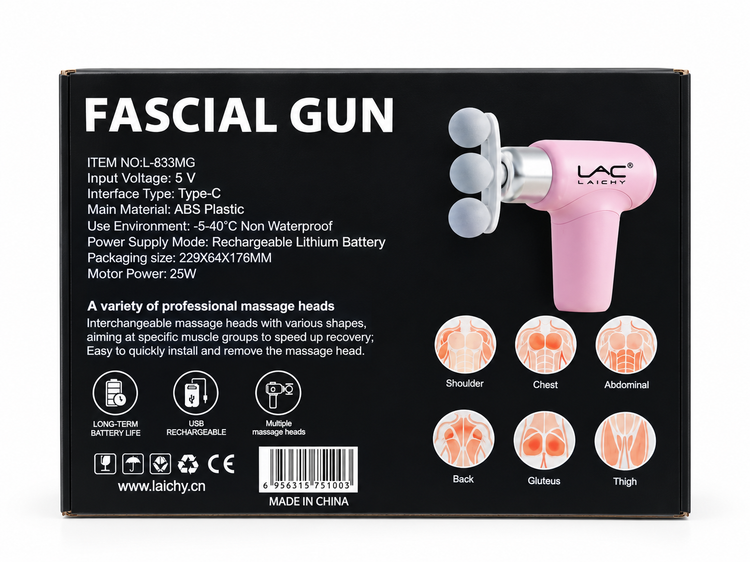 ماساژور تفنگی LAC L-833MG