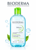 میسلار واتر پوست چرب و مختلط H2O بیوderma حجم 500 میل