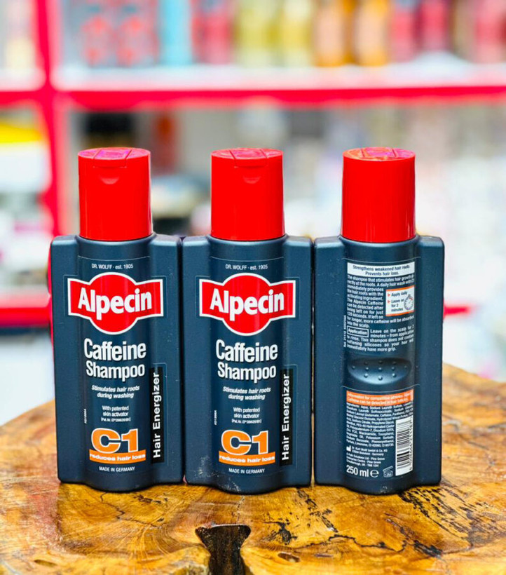 شامپو آلپسین Alpecin C1 کافئین ضد ریزش حجم 250 میل