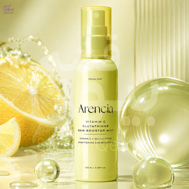 میست بوستر روشن کننده و ضد لک ارنسیا اصل کره ویتامین سی و گلوتاتیون Arencia Vitamin C Mist